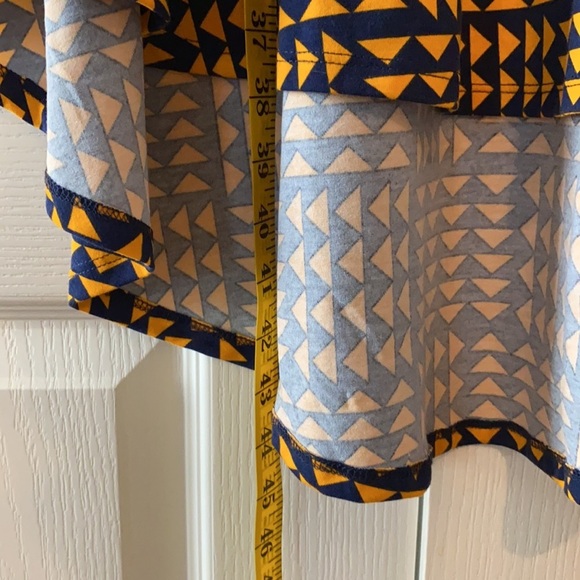 LuLaRoe woman’s dress Carly size XS mustard blue - Picture 7 of 11